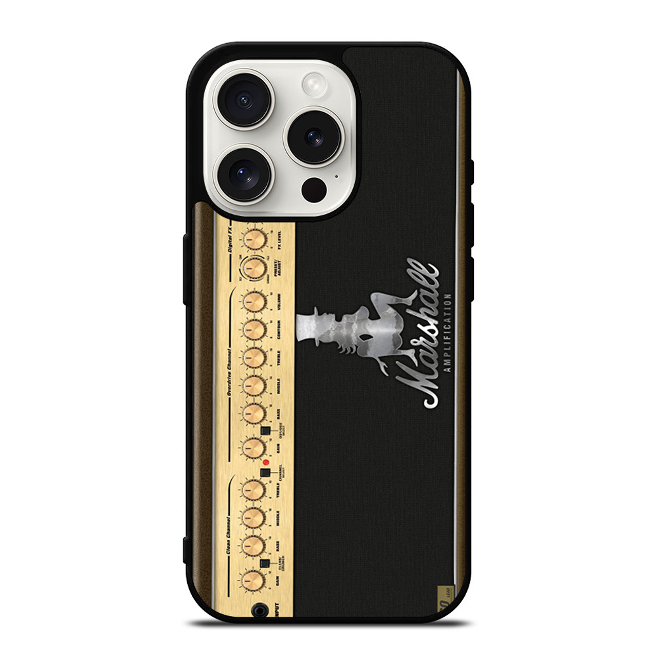 MARSHALL AMP iPhone 15 Pro Case